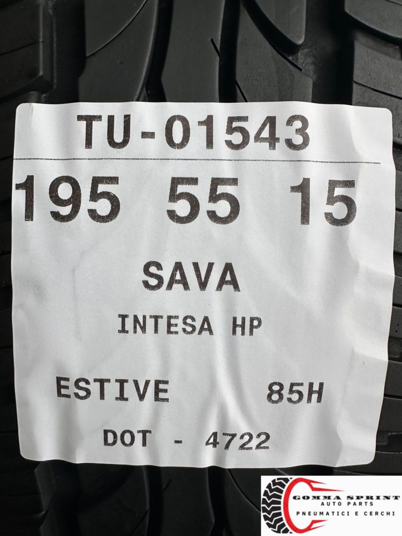 4 PNEUMATICI 195/55 R15 SAVA ESTIVE - immagine 11