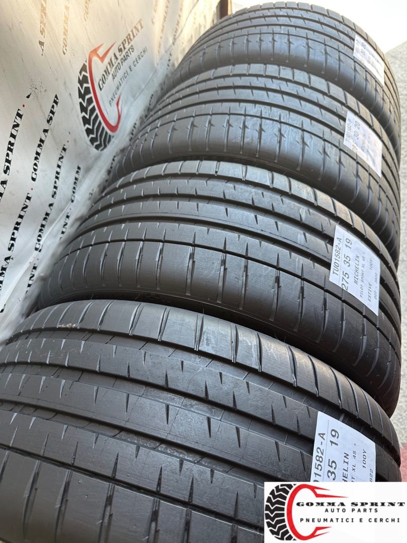 4 PNEUMATICI 275/35 R19 285/30 R20 MICHELIN ESTIVE - immagine 11