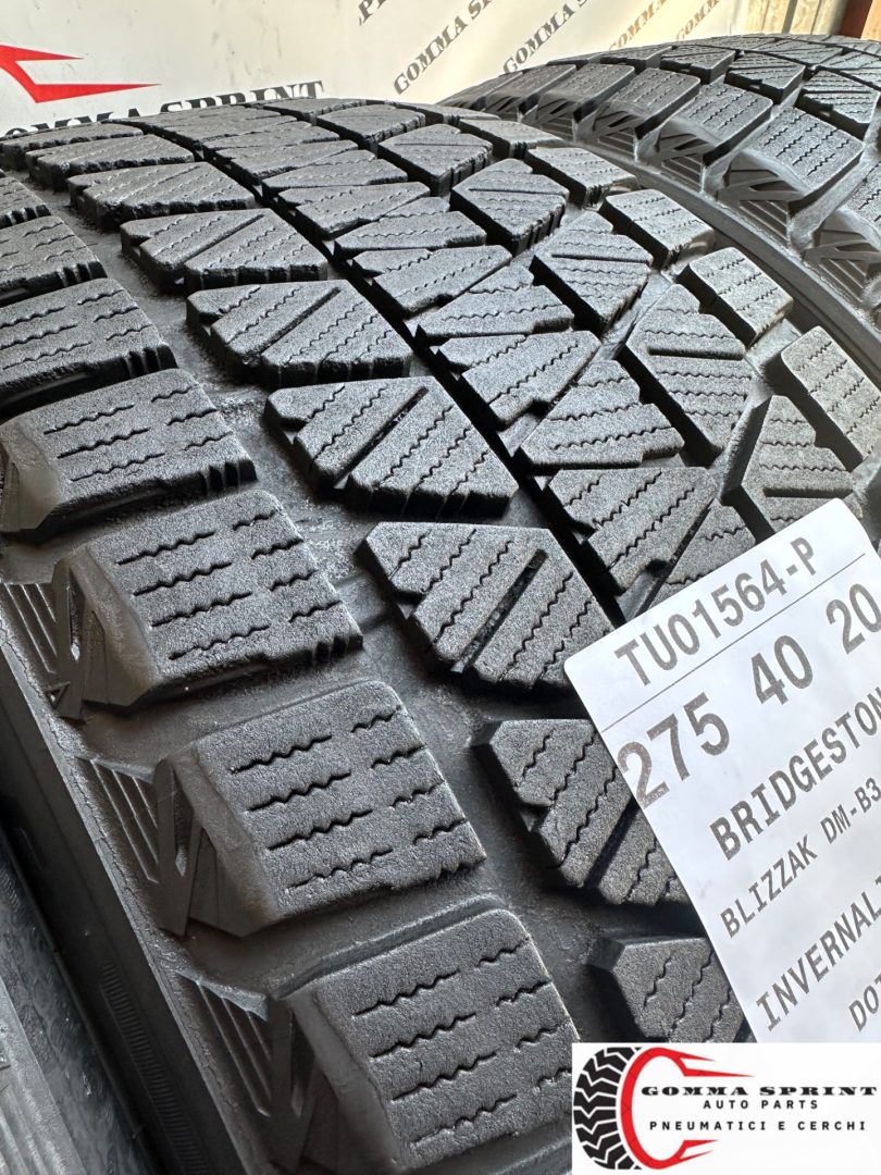 4 PNEUMATICI 245/45 275/40 R20 BRIDGESTONE INVERN - immagine 11
