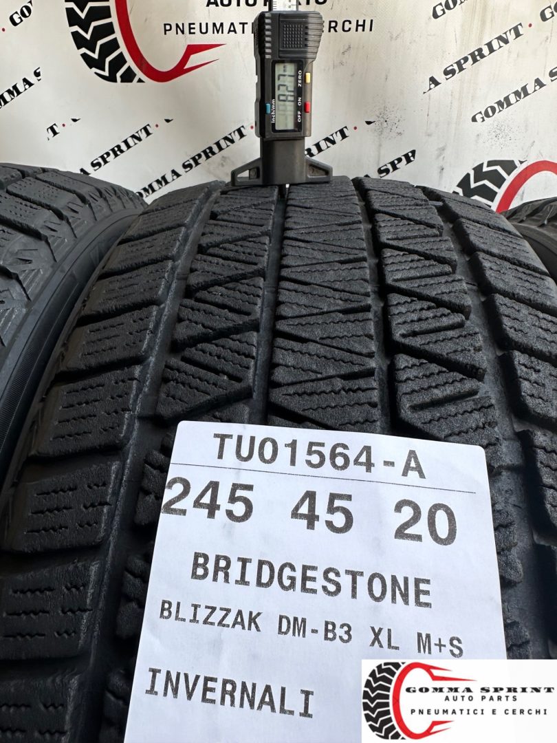 4 PNEUMATICI 245/45 275/40 R20 BRIDGESTONE INVERN - immagine 12
