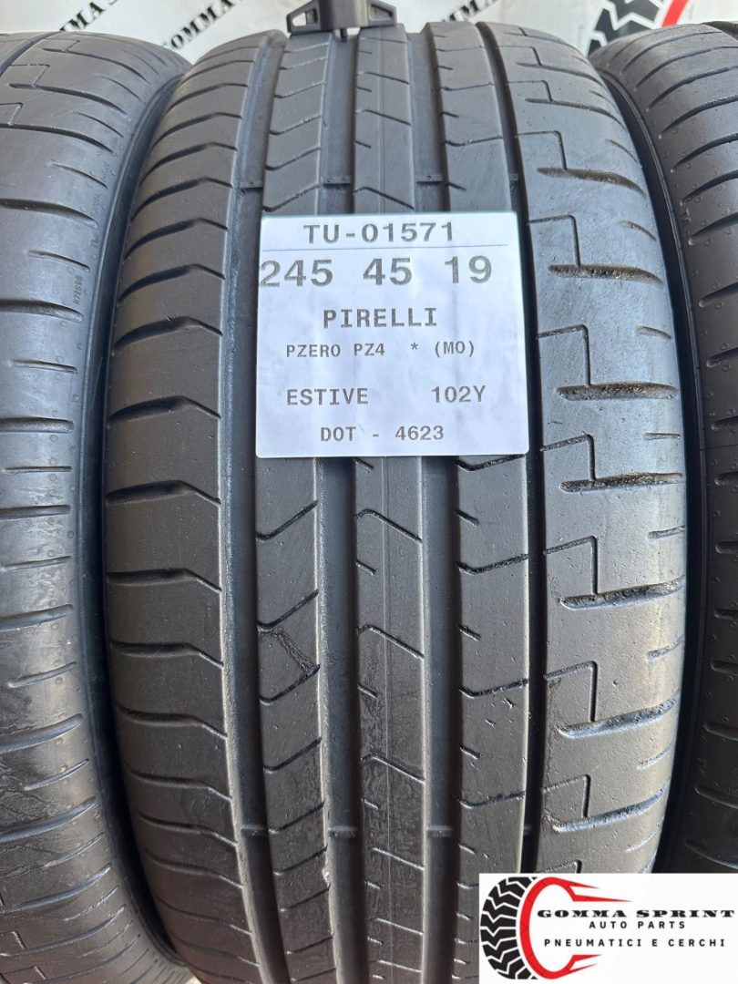 4 PNEUMATICI 245/45 R19 PIRELLI ESTIVE - immagine 2
