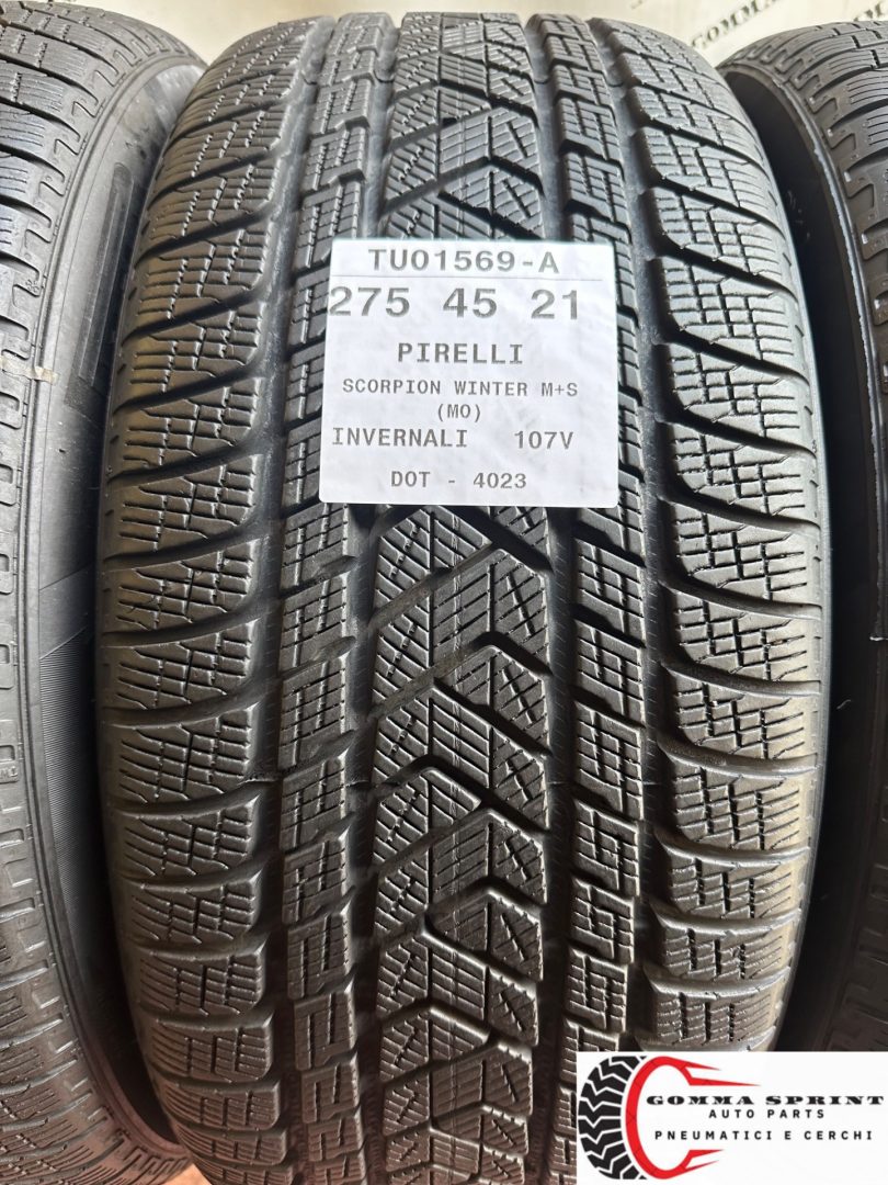 4 PNEUMATICI 275/45 315/40 R21 PIRELLI INVERNALI - immagine 2