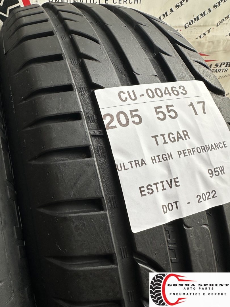 2 PNEUMATICI 205/55 R17 TIGAR ESTIVE 85% - immagine 3