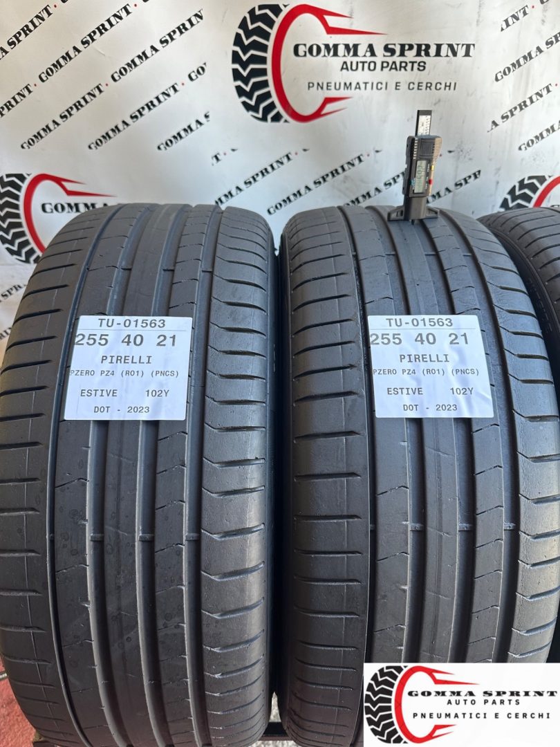 4 PNEUMATICI 255/40 R21 PIRELLI ESTIVE - immagine 3