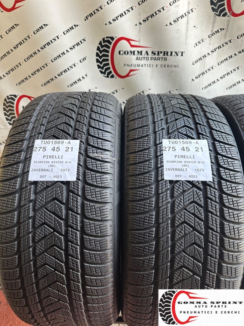 4 PNEUMATICI 275/45 315/40 R21 PIRELLI INVERNALI - immagine 3