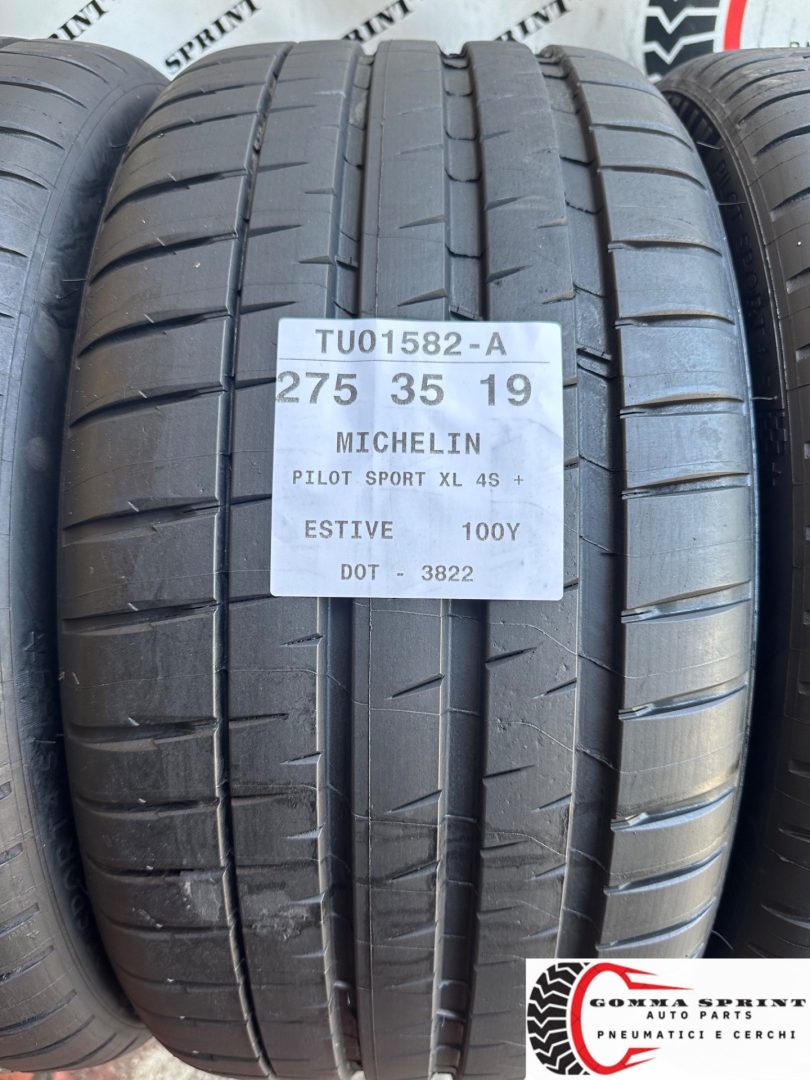 4 PNEUMATICI 275/35 R19 285/30 R20 MICHELIN ESTIVE - immagine 4