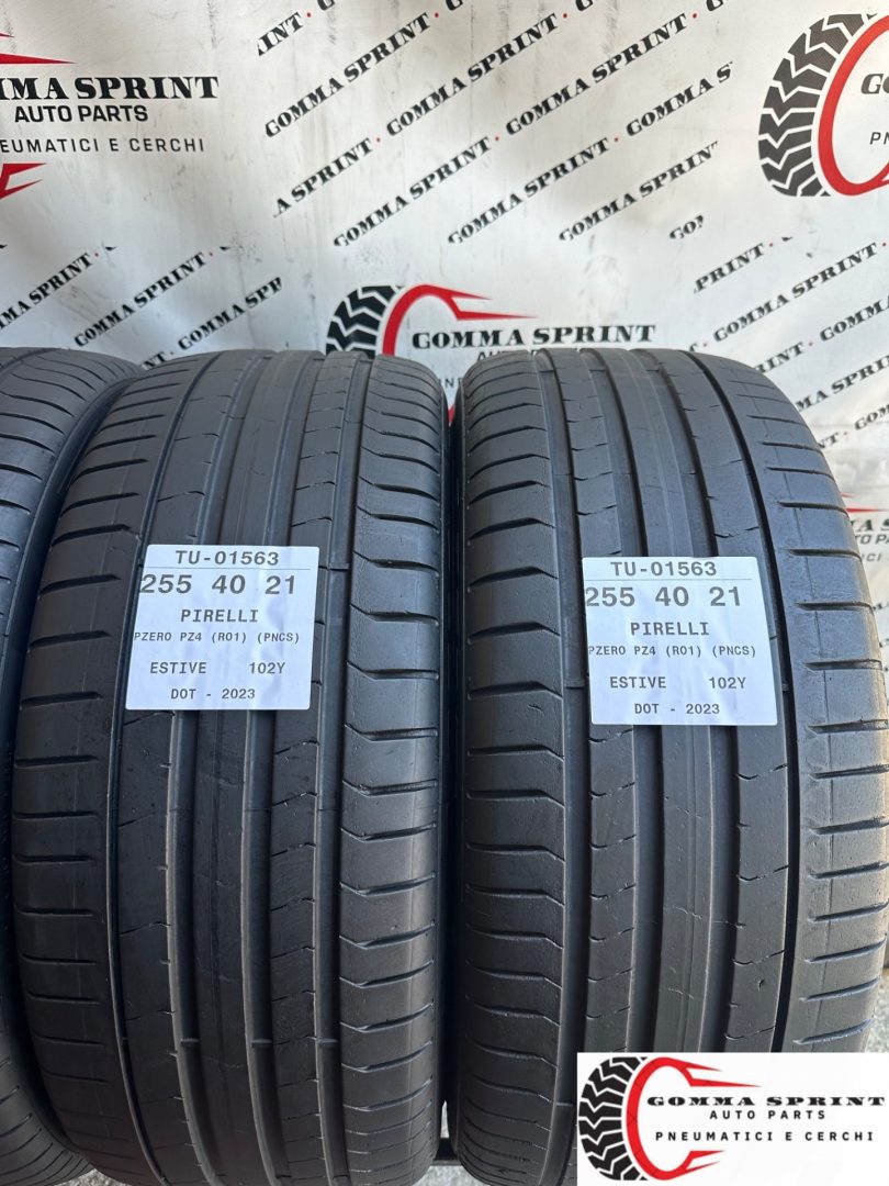 4 PNEUMATICI 255/40 R21 PIRELLI ESTIVE - immagine 4