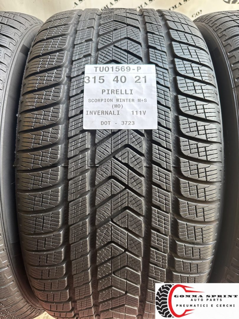 4 PNEUMATICI 275/45 315/40 R21 PIRELLI INVERNALI - immagine 4