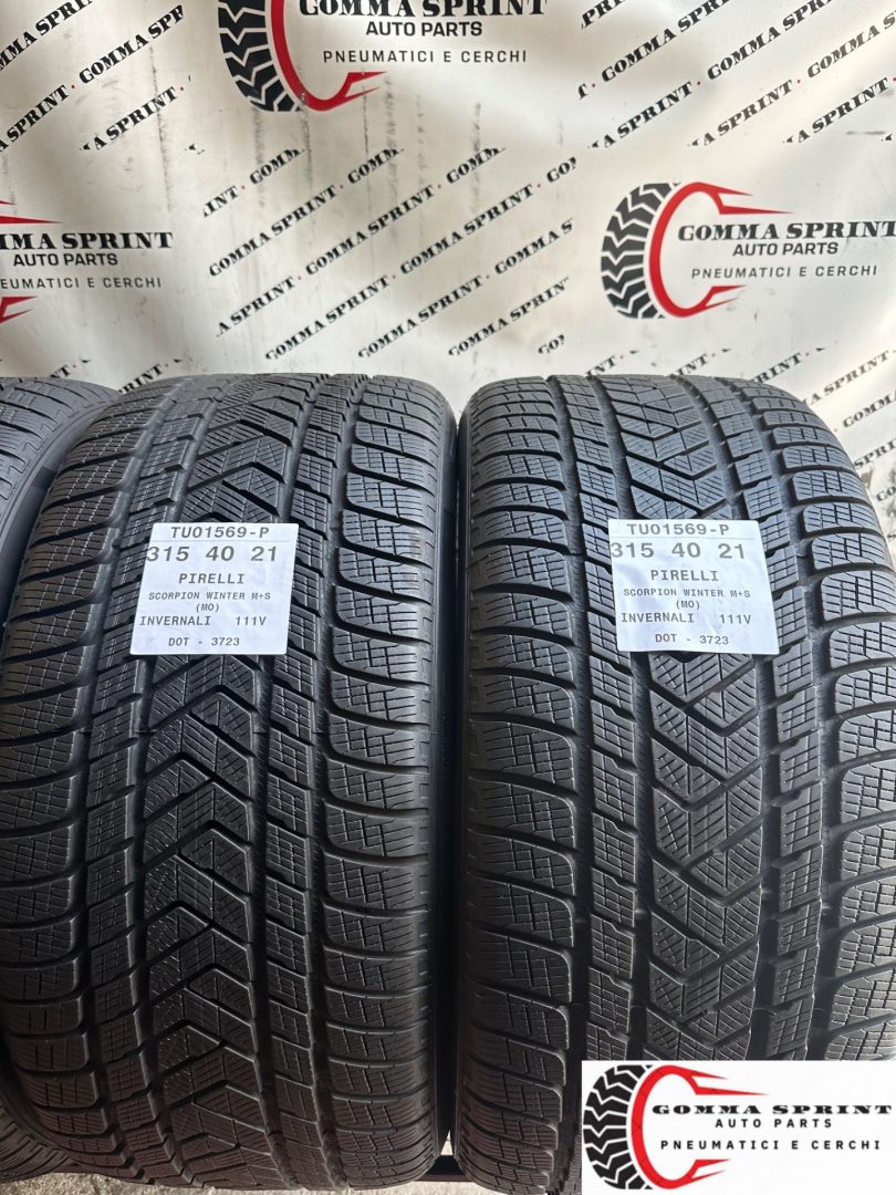 4 PNEUMATICI 275/45 315/40 R21 PIRELLI INVERNALI - immagine 5