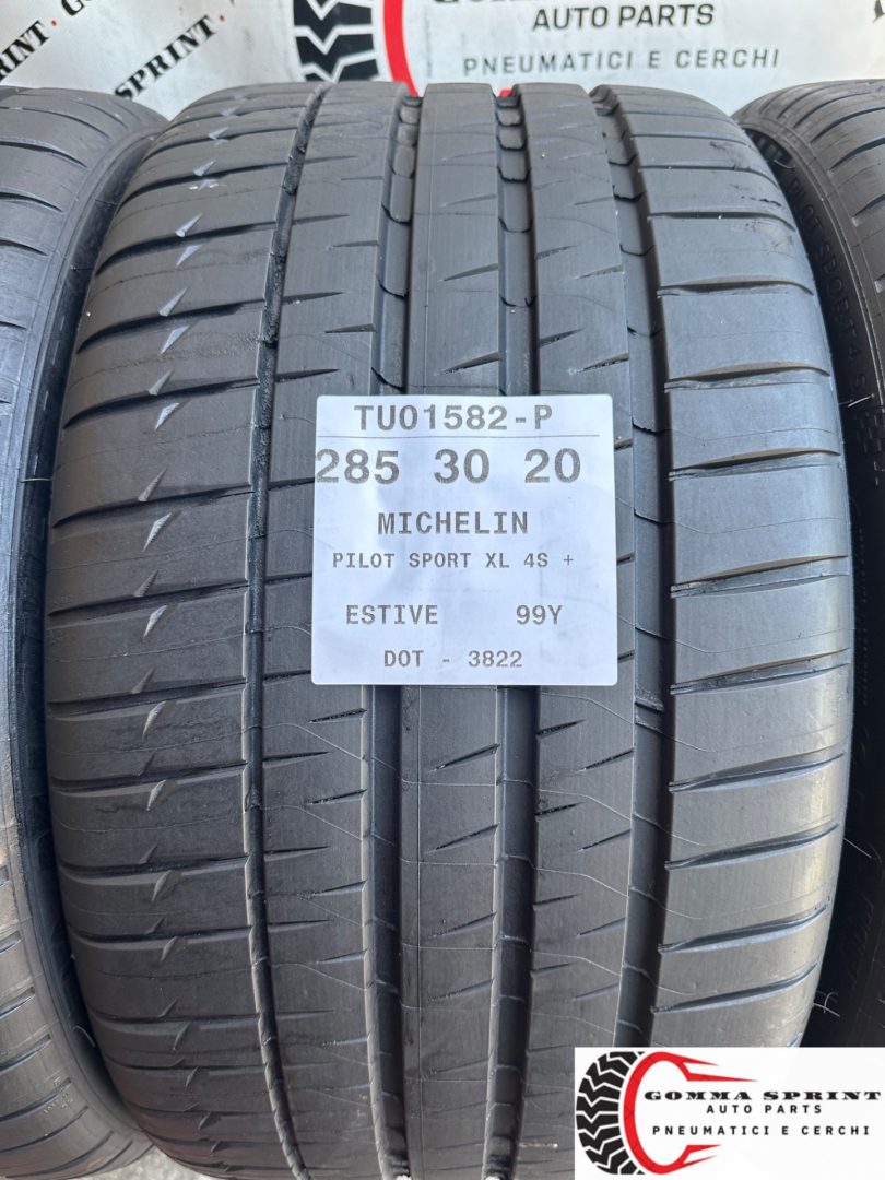 4 PNEUMATICI 275/35 R19 285/30 R20 MICHELIN ESTIVE - immagine 6