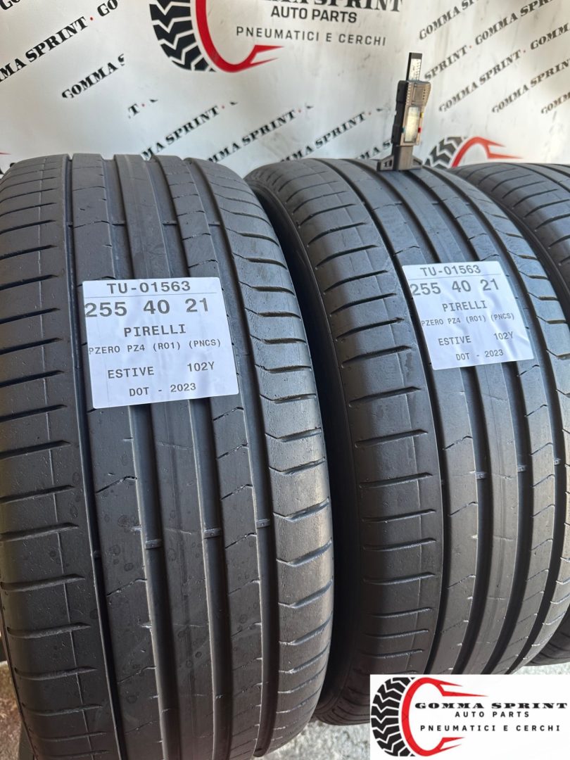 4 PNEUMATICI 255/40 R21 PIRELLI ESTIVE - immagine 6