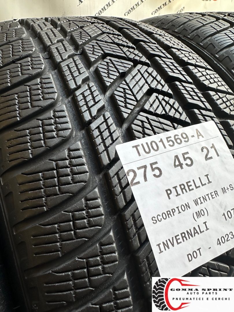 4 PNEUMATICI 275/45 315/40 R21 PIRELLI INVERNALI - immagine 6