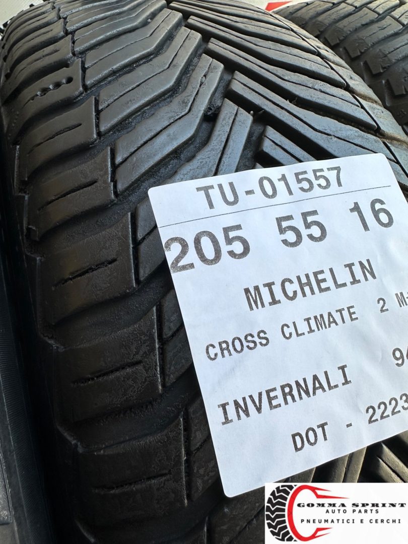 4 PNEUMATICI 205/55 R16 MICHELIN INVERNALI - immagine 6