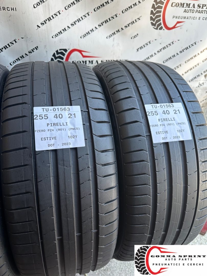 4 PNEUMATICI 255/40 R21 PIRELLI ESTIVE - immagine 7