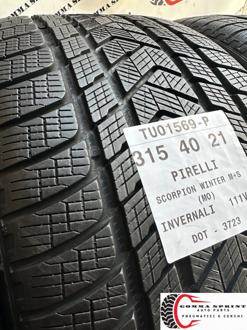 4 PNEUMATICI 275/45 315/40 R21 PIRELLI INVERNALI - immagine 7