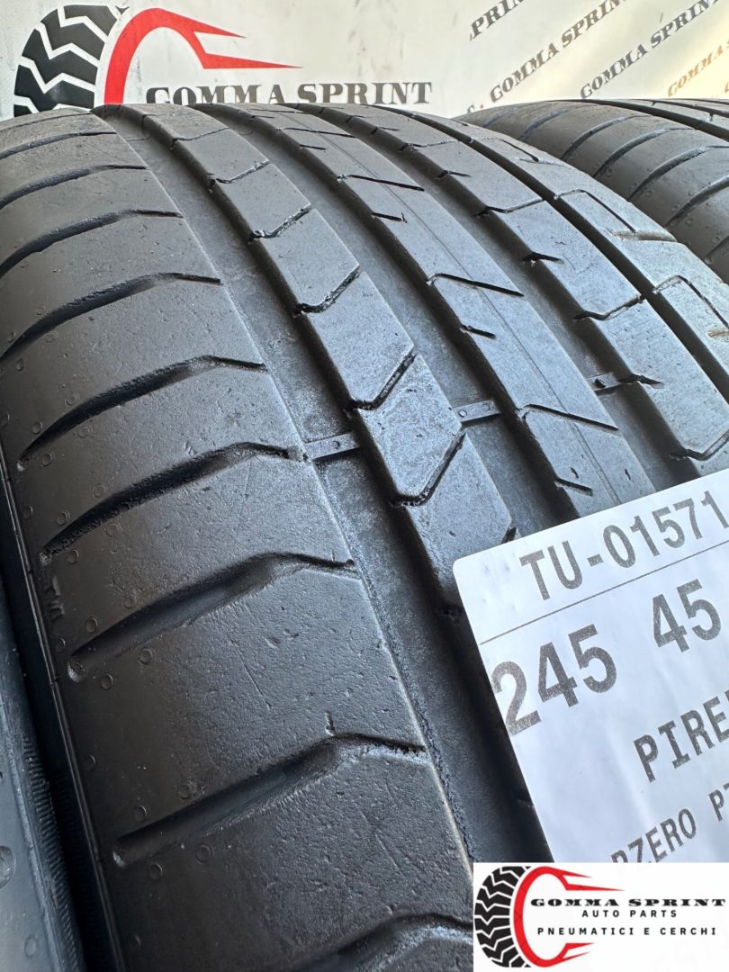 4 PNEUMATICI 245/45 R19 PIRELLI ESTIVE - immagine 8