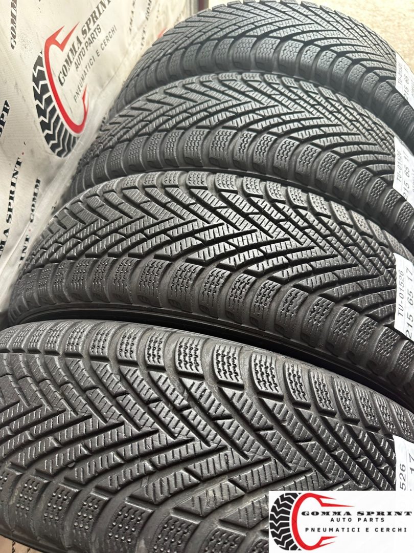 4 PNEUMATICI 215/65 R17 PIRELLI INVERNALI 90% - immagine 8