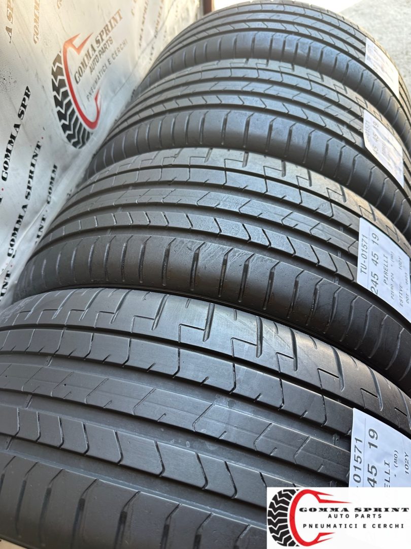 4 PNEUMATICI 245/45 R19 PIRELLI ESTIVE - immagine 9