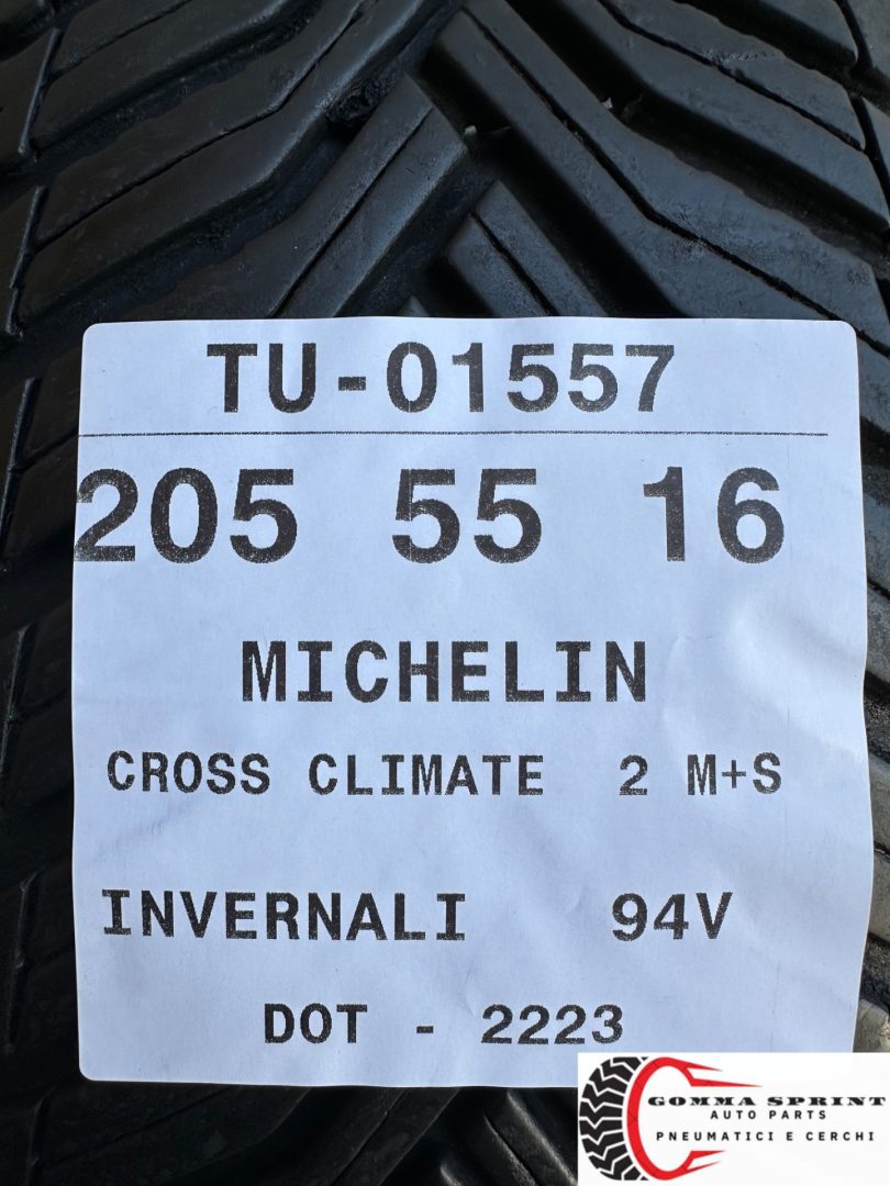 4 PNEUMATICI 205/55 R16 MICHELIN INVERNALI - immagine 9