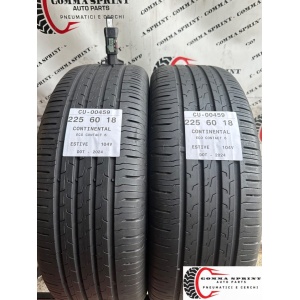 2 PNEUMATICI 225/60 R18 CONTINENTAL ESTIVE