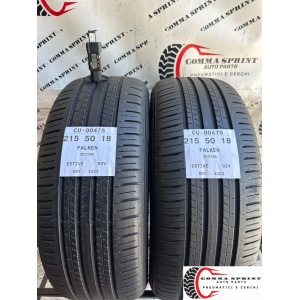 2 PNEUMATICI 215/50 R18 FALKEN ESTIVE 75%