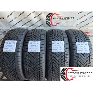 4 PNEUMATICI 195/55 R16 TRACMAX INVERNALI 90%