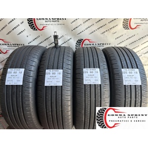 4 PNEUMATICI 225/60 R18 DUNLOP ESTIVE