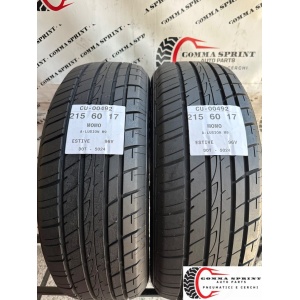 2 PNEUMATICI 215/60 R17 MOMO ESTIVE SEMINUOVE