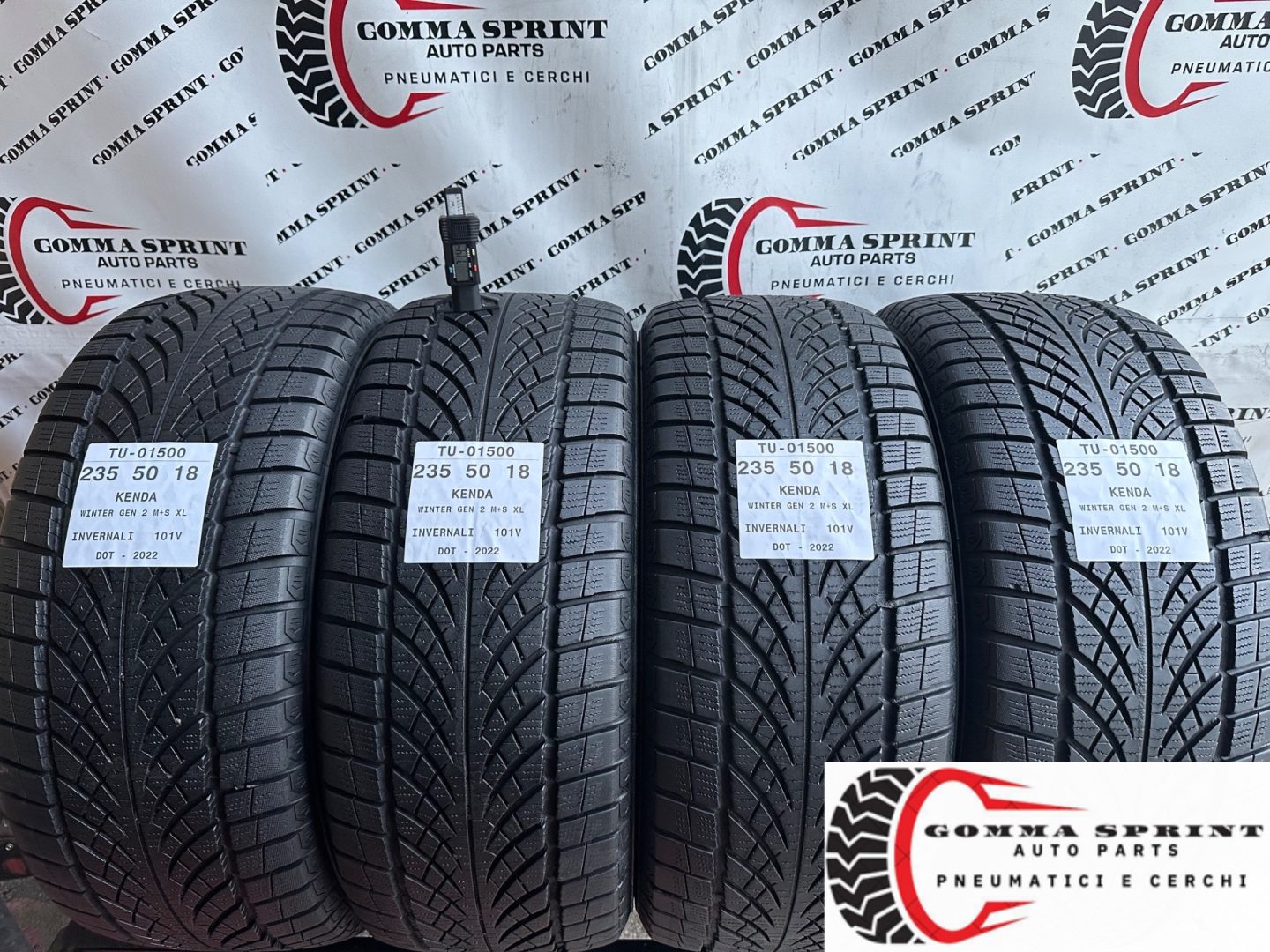 4 PNEUMATICI 235/50 R18 KENDA INVERNALI