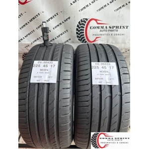 2 PNEUMATICI 225/45 R17 NEXEN ESTIVE 80%