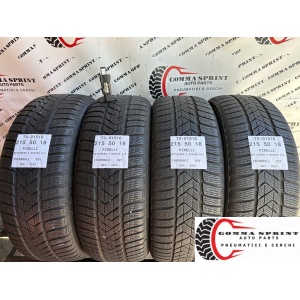 4 PNEUMATICI 215/50 R18 PIRELLI INVERNALI