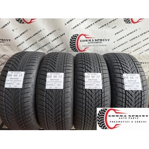4 PNEUMATICI 225/50 R17 GOODYEAR INVERNALI 95%