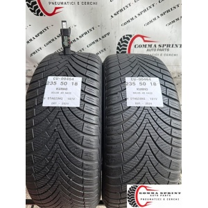 2 PNEUMATICI 235/50 R18 KUMHO 4 STAGIONI 75%