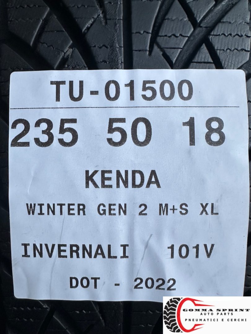 4 PNEUMATICI 235/50 R18 KENDA INVERNALI - immagine 10