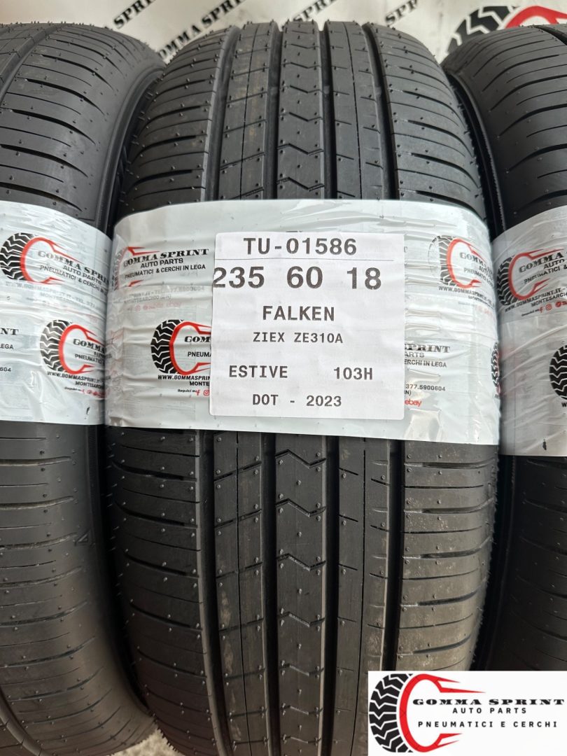 4 PNEUMATICI 235/60 R18 FALKEN ESTIVE KM0 - immagine 2