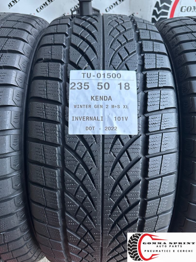 4 PNEUMATICI 235/50 R18 KENDA INVERNALI - immagine 2