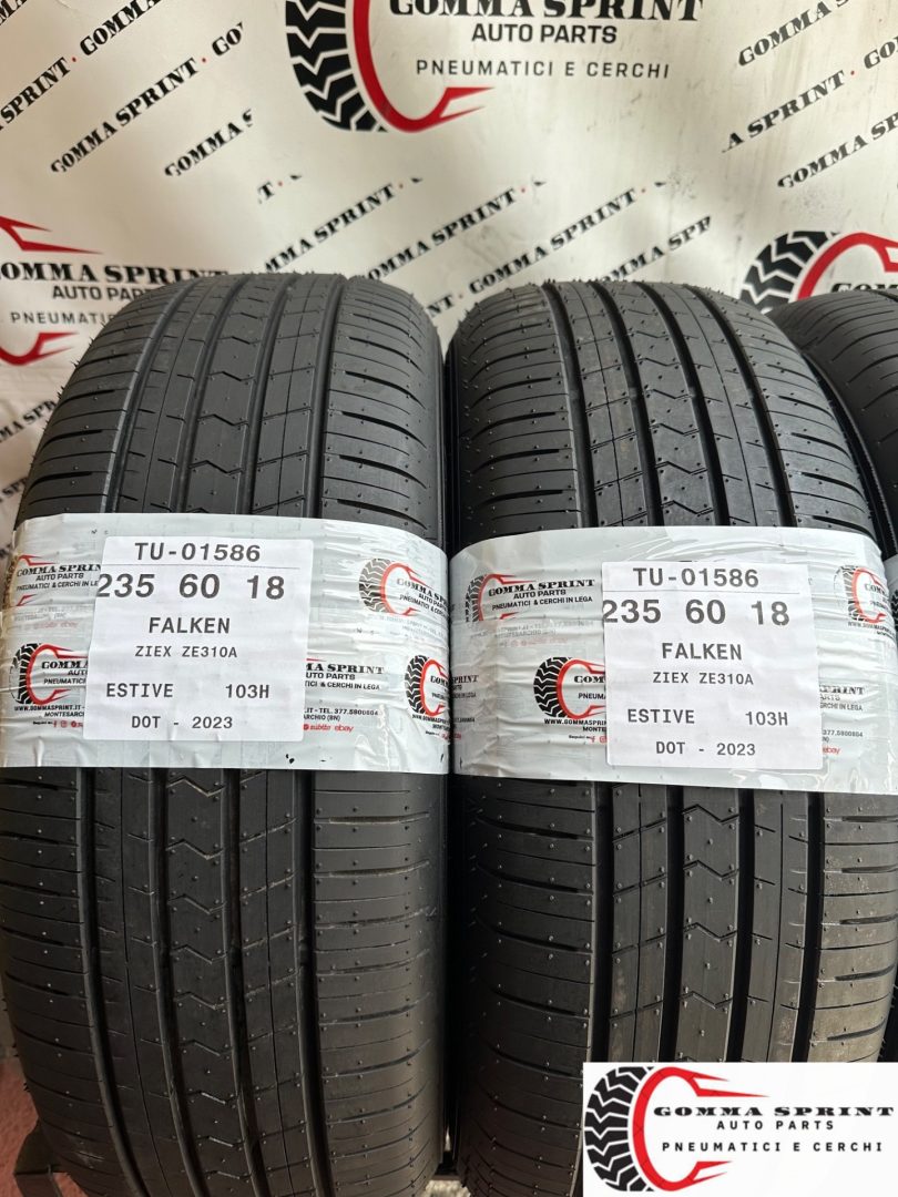 4 PNEUMATICI 235/60 R18 FALKEN ESTIVE KM0 - immagine 3