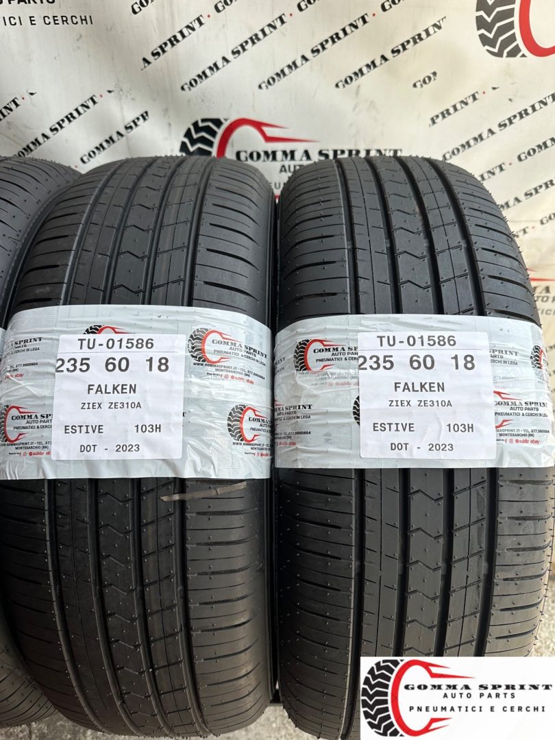 4 PNEUMATICI 235/60 R18 FALKEN ESTIVE KM0 - immagine 4