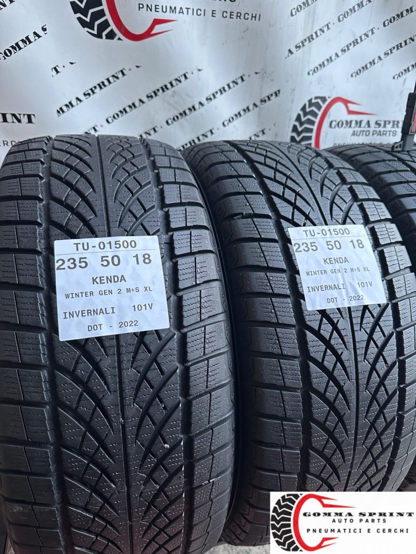 4 PNEUMATICI 235/50 R18 KENDA INVERNALI - immagine 7
