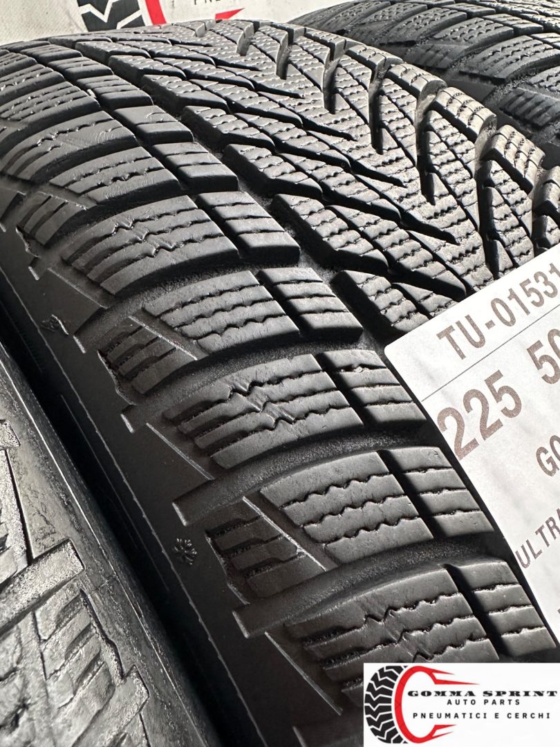 4 PNEUMATICI 225/50 R17 GOODYEAR INVERNALI 95% - immagine 8