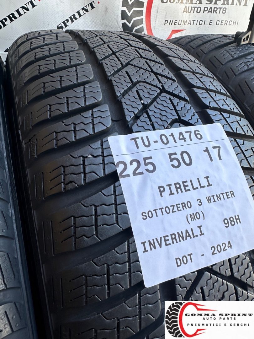 4 PNEUMATICI 225/50 R17 PIRELLI INVERNALI - immagine 9
