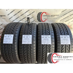 4 PNEUMATICI 195/60 R16C GOODYEAR INVERNALI