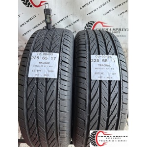 2 PNEUMATICI 225/65 R17 TRACMAX ESTIVE SEMINUOVE