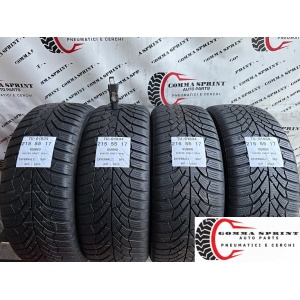 4 PNEUMATICI 215/55 R17 KUMHO INVERNALI 85%
