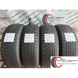 4 PNEUMATICI 205/60 R16 BRIDGESTONE INVERNALI