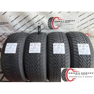 4 PNEUMATICI 205/55 R16 ZMAX INVERNALI 80%