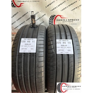 2 PNEUMATICI 225/45 R19 DUNLOP ESTIVE RUNFLAT