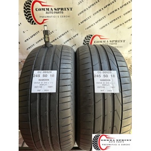 2 PNEUMATICI 245/50 R18 HANKOOK ESTIVE RUNFLAT
