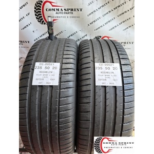 2 PNEUMATICI 235/50 R20 MICHELIN ESTIVE 80%