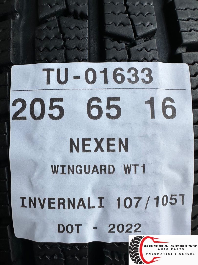 4 PNEUMATICI 205/65 R16C NEXEN INVERNALI SEMINUOVE - immagine 10